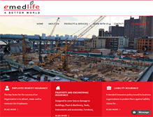 Tablet Screenshot of emedlife.in